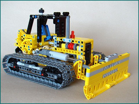 Набор LEGO MOC-1167 Бульдозер