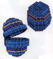 Набор LEGO 4212852 LEGO Stores Easter Opening Egg for 2004 - Blue