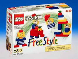 Набор LEGO 4280 Кубики для Творчества