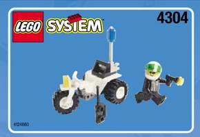 Набор LEGO 4304 Полицейский на мотоцикле