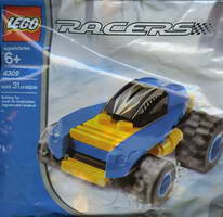 Набор LEGO 4309 Синий гоночный автомобиль