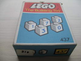 Набор LEGO 437 Кирпичики с числами