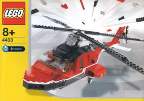 Набор LEGO 4403 Красные Летательные Аппараты
