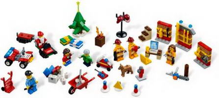 Набор LEGO Девочка со снежком