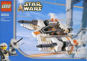 Набор LEGO 4500 Rebel Snowspeeder (redesign), Blue box
