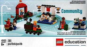 Набор LEGO 45103 Дополнительный набор StoryStarter 'Развитие речи 2.0. Городская жизнь'
