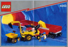 Набор LEGO 4543 Railroad Tractor Flatbed