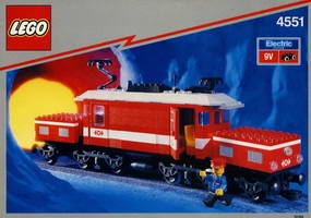 Набор LEGO 4551 Crocodile Locomotive