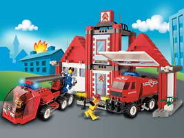 Набор LEGO 4657 Fire Squad HQ (Штаб Пожарной Охраны) 2003