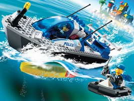 Набор LEGO 4669 Полицейская Лодка с Мотором