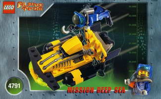 Набор LEGO 4791 Подводный Скутер