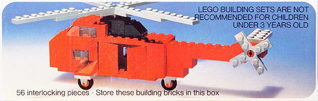 Набор LEGO 480 Спасательный вертолет