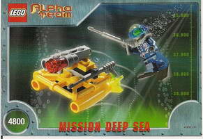 Набор LEGO 4800 Подводный Скутер Агента