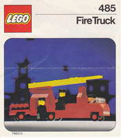 Набор LEGO 485 Пожарный грузовик