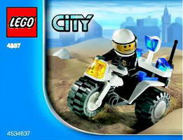 Набор LEGO 4897 Полицейский Трицикл