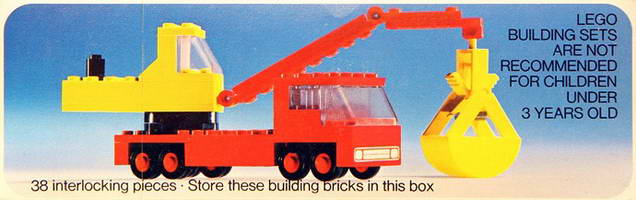 Набор LEGO 490 Передвижной подъемный кран
