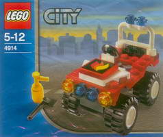 Набор LEGO 4914 Автомобиль Начальника Пожарной Команды