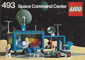 Набор LEGO 493 Space Command Center (Flatplate version)