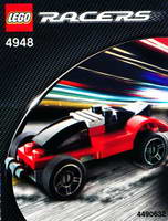 Набор LEGO 4948 Красно-Черный Гонщик