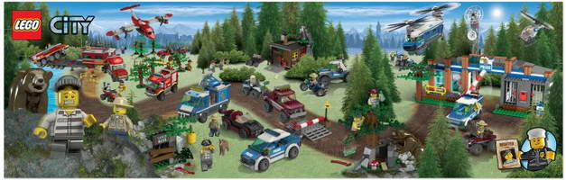 Набор LEGO 5000646 Плакат Город