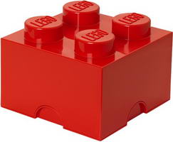 Набор LEGO 5003575 Коробка для хранения - красный кубик