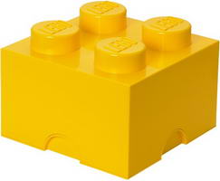 Набор LEGO 5003576 Коробка для хранения - желтый кубик