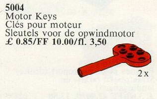Набор LEGO 5004 Keys for Windup Motor