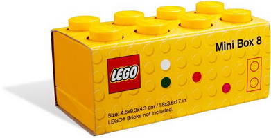 Набор LEGO 5004266 LEGO Mini Box (Yellow)