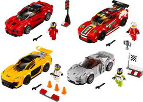 Набор LEGO 5004550 Подарочный Комплект Скоростные Чемпионы