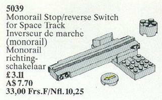Набор LEGO 5039 Monorail Stop / Reverse Switch