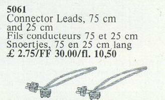 Набор LEGO 5061 Connector Leads, 75cm and 25cm