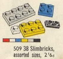 Набор LEGO 509 Кирпичики разных размеров