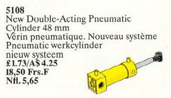 Набор LEGO 5108 Pneumatic Piston 2 Cylinder