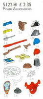 Набор LEGO 5122 Аксессуары к пиратам
