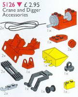 Набор LEGO 5126 Crane and Digger Accessories