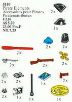 Набор LEGO 5150 Pirate Elements