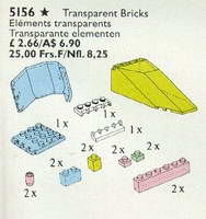 Набор LEGO 5156 Прозрачные кирпичики