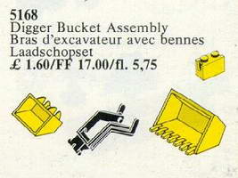 Набор LEGO 5168 Digger Bucket Assembly
