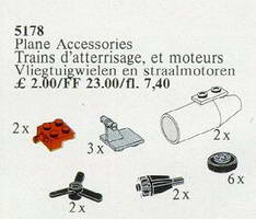 Набор LEGO 5178 Plane Accessories