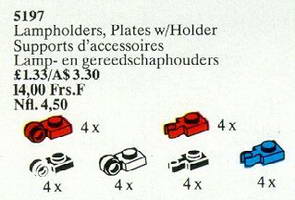 Набор LEGO 5197 Lampholders, Plate with Holders