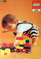 Набор LEGO 520-9 2 x 2 Пластины - Черные