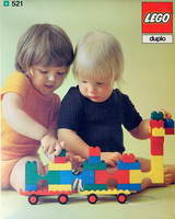Набор LEGO 521 Пластины 1 x 1 и 1 x 2