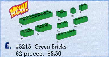 Набор LEGO 5215 Зеленые кирпичики
