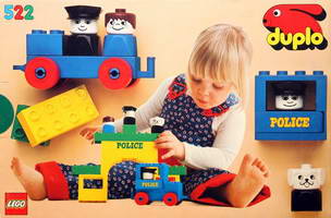 Набор LEGO 522 Полицейский участок