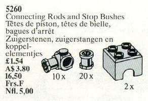 Набор LEGO 5260 Connecting Rods and Stop Bushes