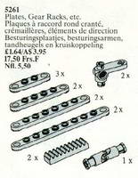 Набор LEGO 5261 Plates, Gear Racks, etc.