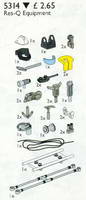 Набор LEGO 5314 RES-Q Equipment (Tools)