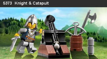 Набор LEGO 5373 Рыцарь с катапультой