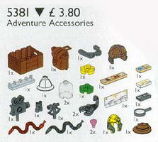 Набор LEGO 5381 Аксессуары Искателей Приключений