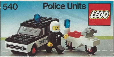 Набор LEGO 540-2 Police Units
